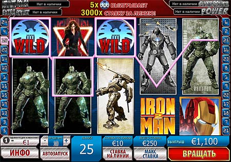 Ігровий автомат Залізна людина 2 (Iron Man 2)