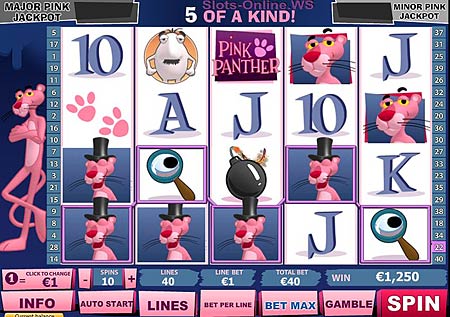 Ігровий автомат Pink Panther (Рожева Пантера)